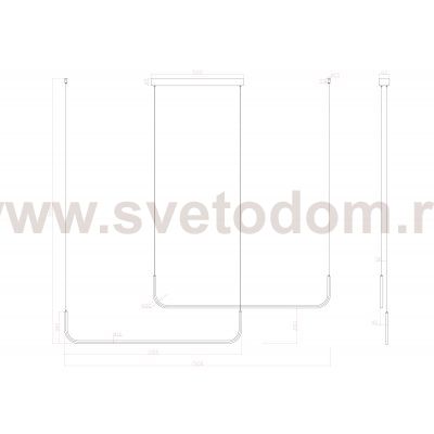 Светильник подвесной Arte lamp A2917SP-33BK DUBHE