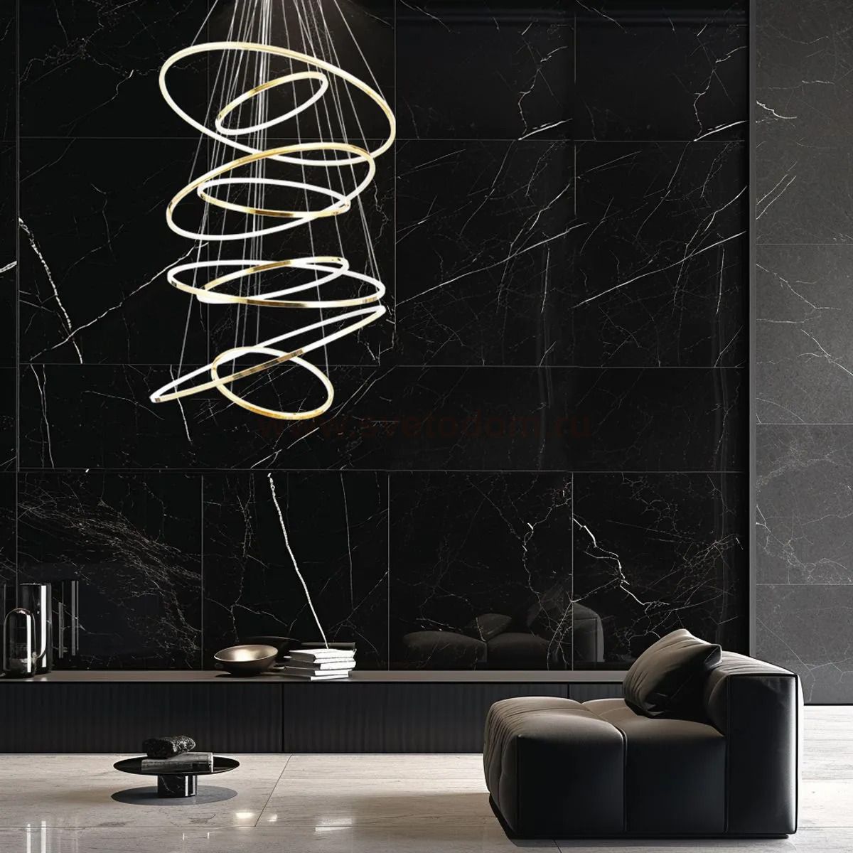 Подвесная люстра Arte Lamp A2974SP-225PB ARCANE