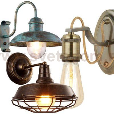 Светильник настенный Arte lamp A2985AP-1AB Inedito