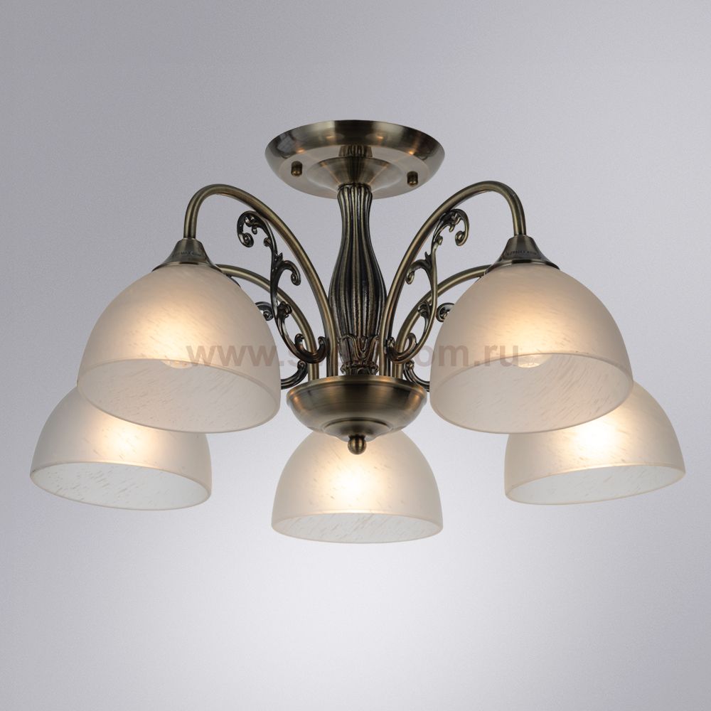 Потолочная люстра Arte lamp A3037PL-5AB SPICA