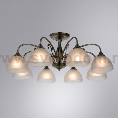 Люстра потолочная Arte lamp A3037PL-8AB SPICA