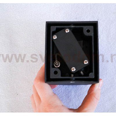 Светильник настенный Arte Lamp A3102AL-1BK черный COMPASS