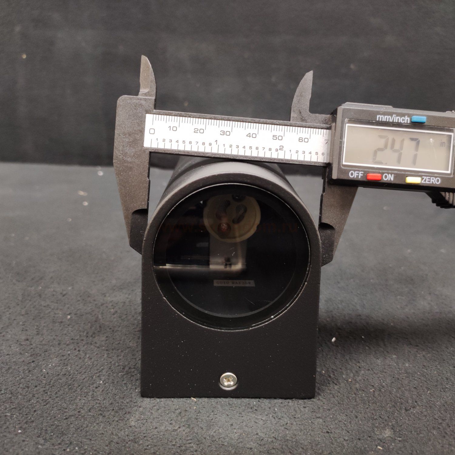 Светильник настенный для подсветки 2*GU10 Arte Lamp A3102AL-2BK COMPASS