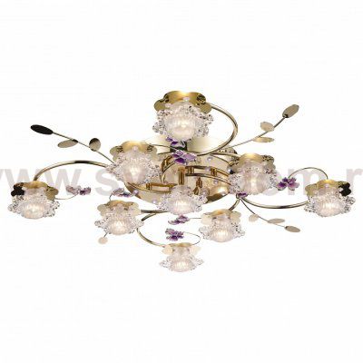 Потолочная люстра Arte lamp A3109PL-9GO Petali