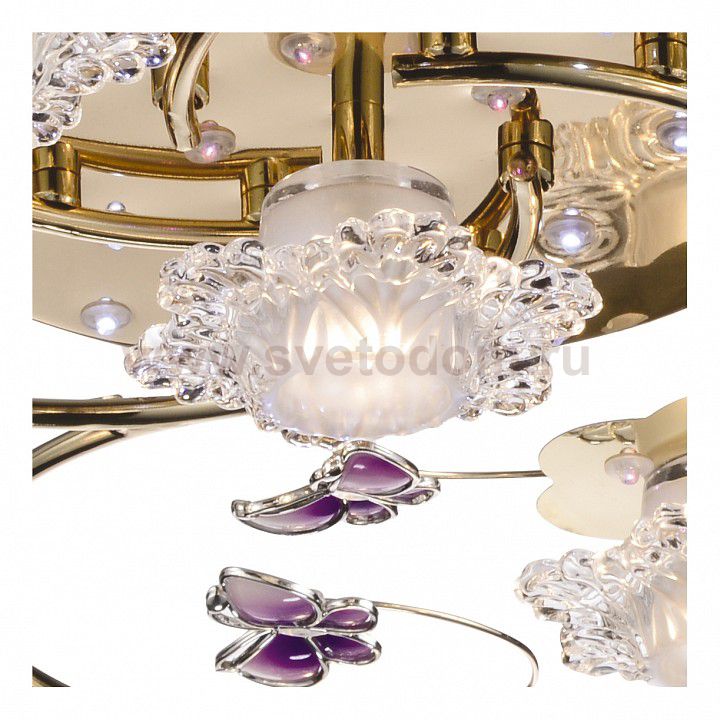 Потолочная люстра Arte lamp A3109PL-9GO Petali