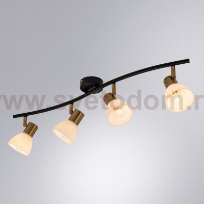 Светильник потолочный Arte lamp A3117PL-4BK FALENA