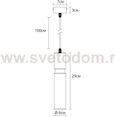 Светильник подвесной Arte lamp A3145SP-1BK 