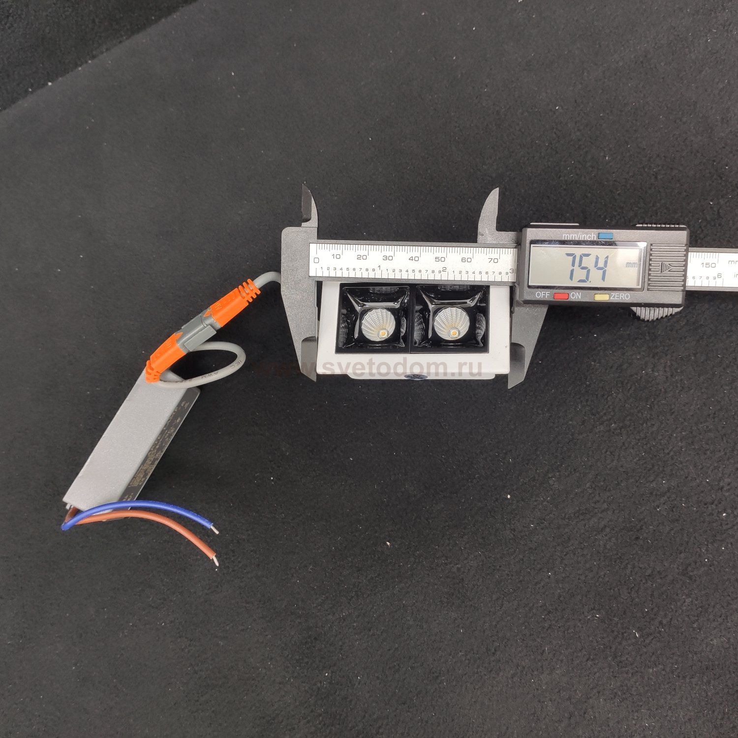 Светильник двойной встраиваемый MINI Arte lamp A3153PL-2BK GRILL