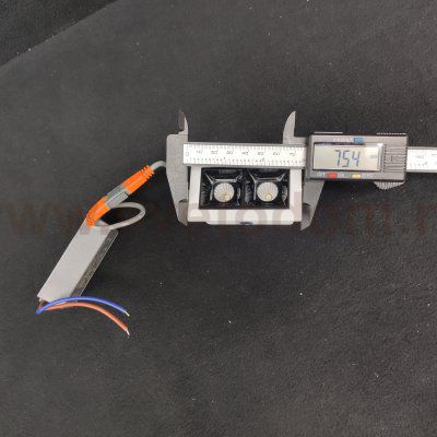 Светильник двойной встраиваемый MINI Arte lamp A3153PL-2BK GRILL