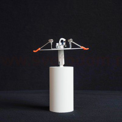 Светильник встраиваемый белый Arte Lamp A3214PL-1WH CEFEO