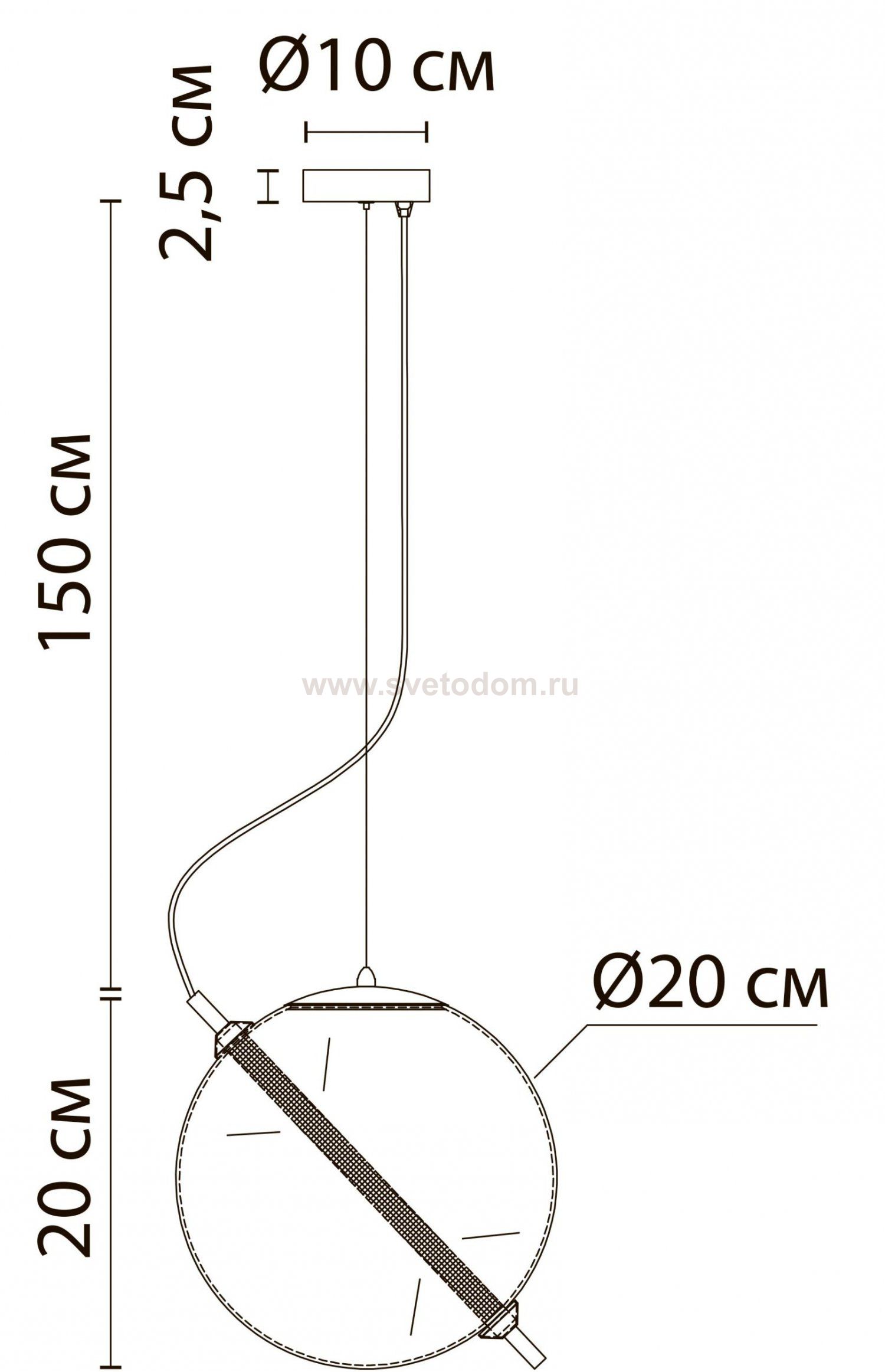 Светильник подвесной Arte lamp A3220SP-1PB НOLLY НOLLY
