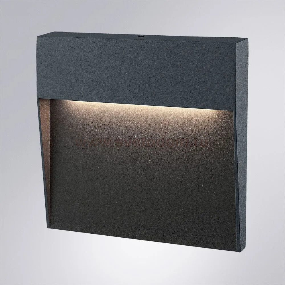 Подсветка для лестниц Arte Lamp PIAZZA A3224AL-1BK