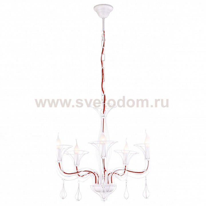 Подвесная люстра Arte lamp A3225LM-5WH Artefact