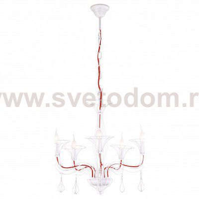 Подвесная люстра Arte lamp A3225LM-5WH Artefact