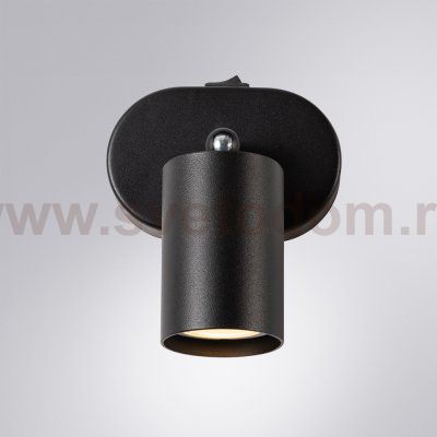 СВЕТИЛЬНИК НАСТЕННЫЙ Arte lamp A3226AP-1BK AQUARIUS