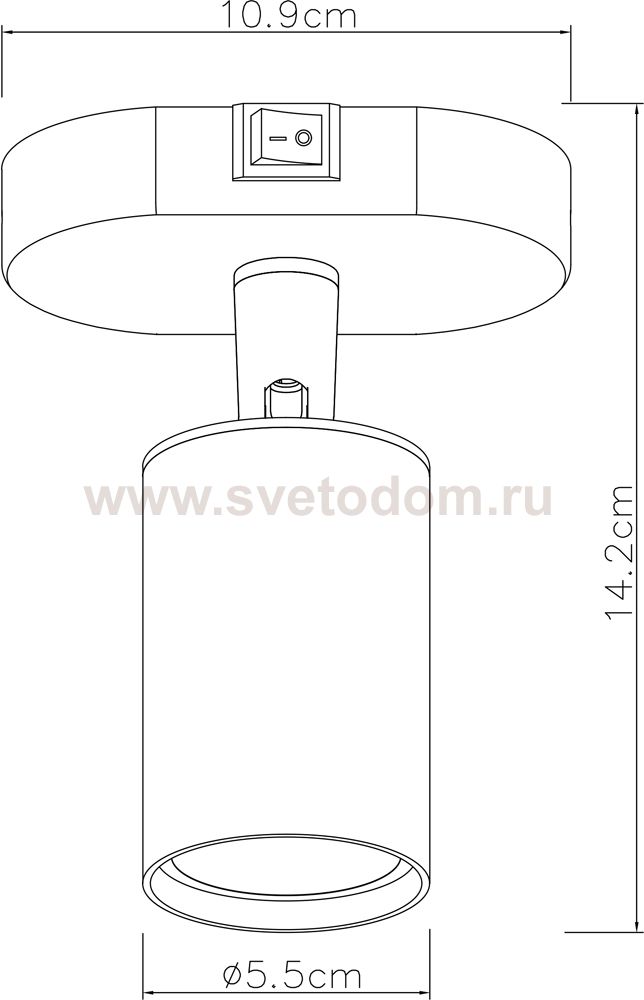 СВЕТИЛЬНИК НАСТЕННЫЙ Arte lamp A3226AP-1BK AQUARIUS