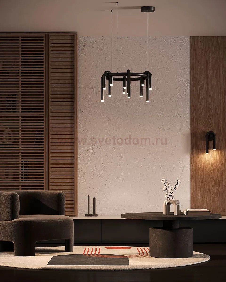 Светильник подвесной Arte Lamp A3258LM-30BK WARHOL