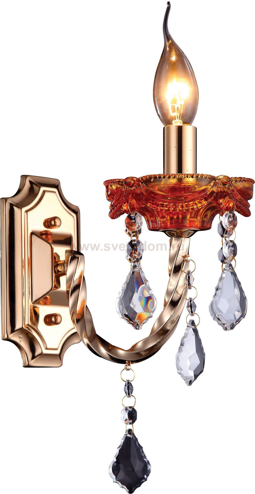 Светильник настенный Arte lamp A3303AP-1GO VOLPE