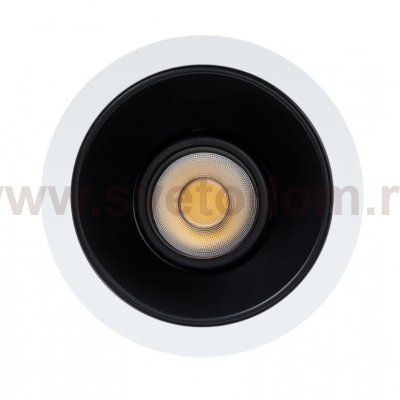 Светильник точечный встраиваемый светодиодный Arte Lamp A3312PL-1WH SCROLL