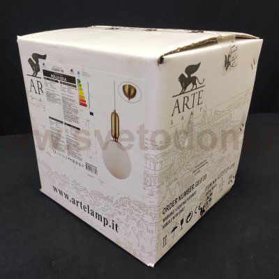 Светильник подвесной шар 200мм Arte lamp A3320SP-1PB BOLLA-SOLA