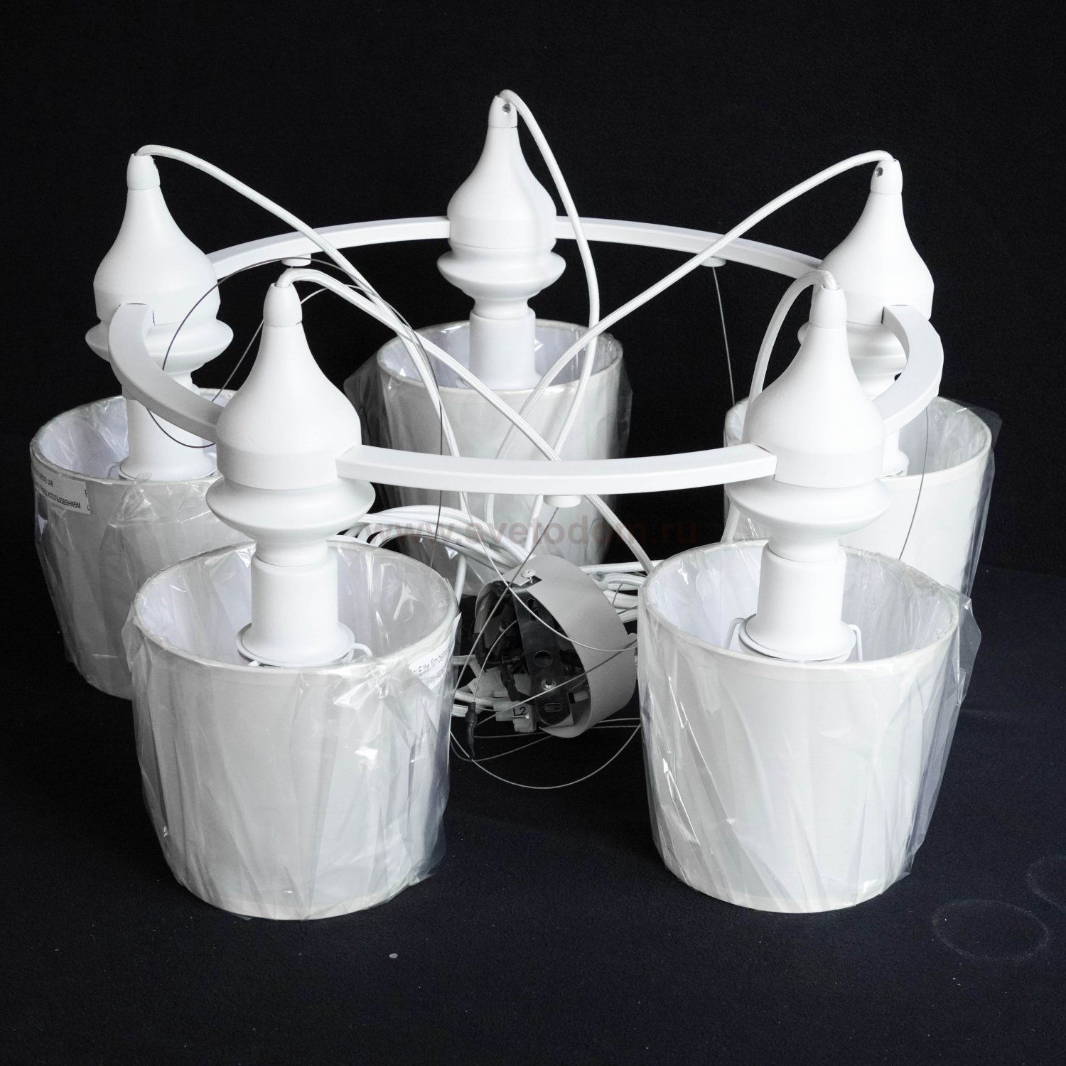 Люстра подвесная Arte lamp A3326LM-5WH Sergio