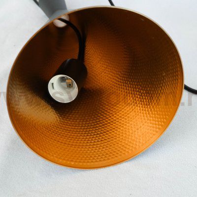 Светильник подвесной черный с золотом Arte lamp A3408SP-1BK Cappello