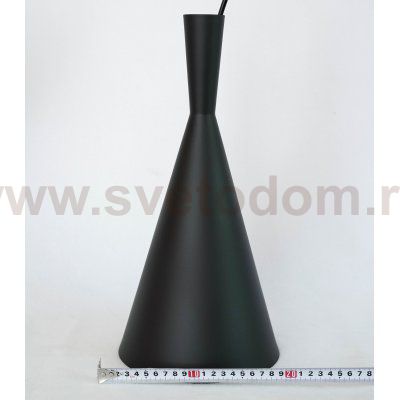 Светильник подвесной черный с золотом Arte lamp A3408SP-1BK Cappello