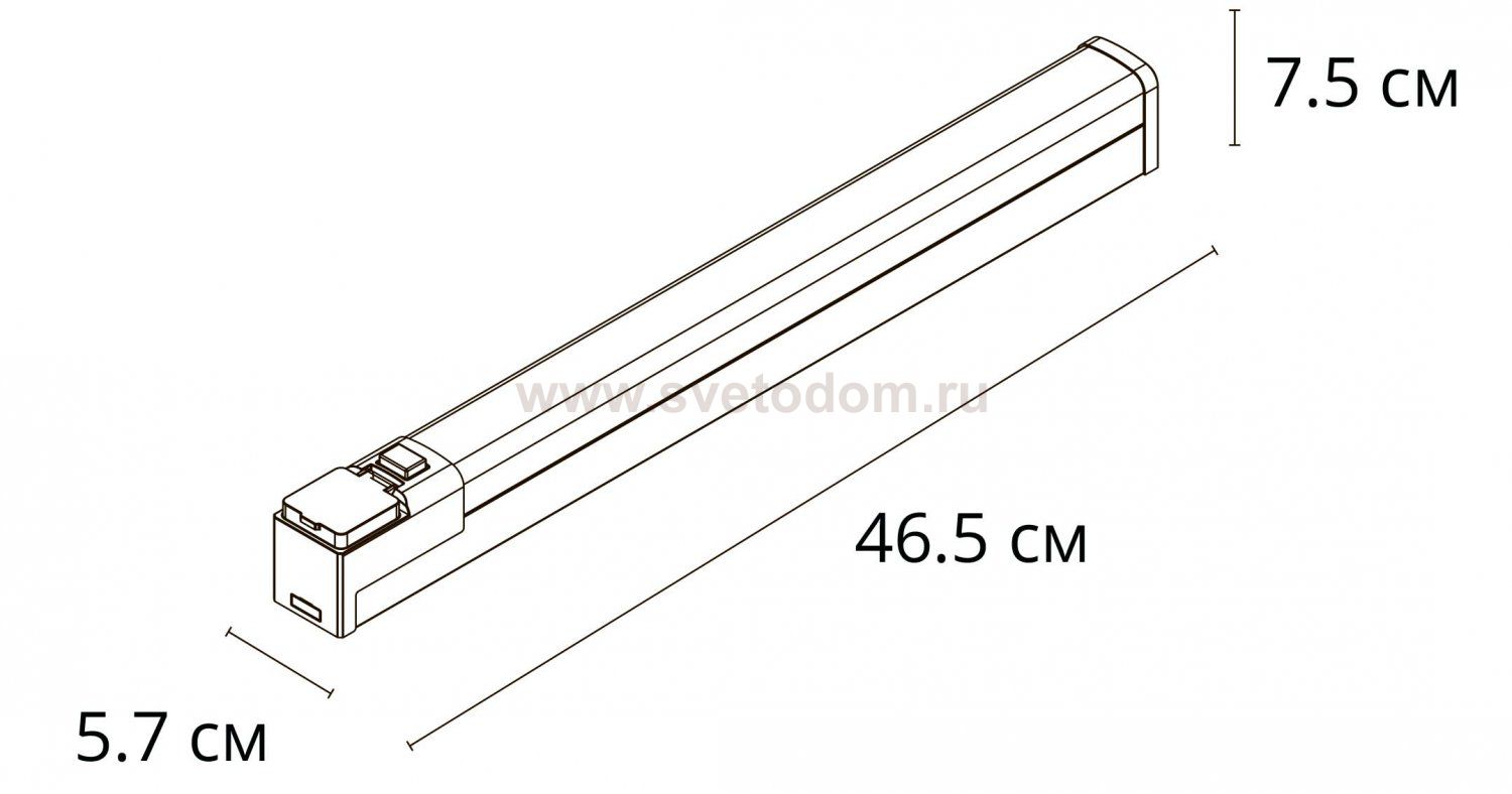Подсветка для зеркал Arte lamp A3410AP-1WH CALLISTO
