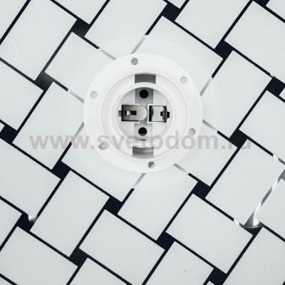 Плафон стекло с узором 360мм E27 Arte lamp A3421SP-1 Cucina