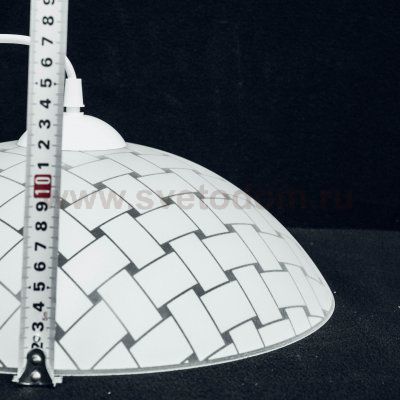 Плафон стекло с узором 360мм E27 Arte lamp A3421SP-1 Cucina