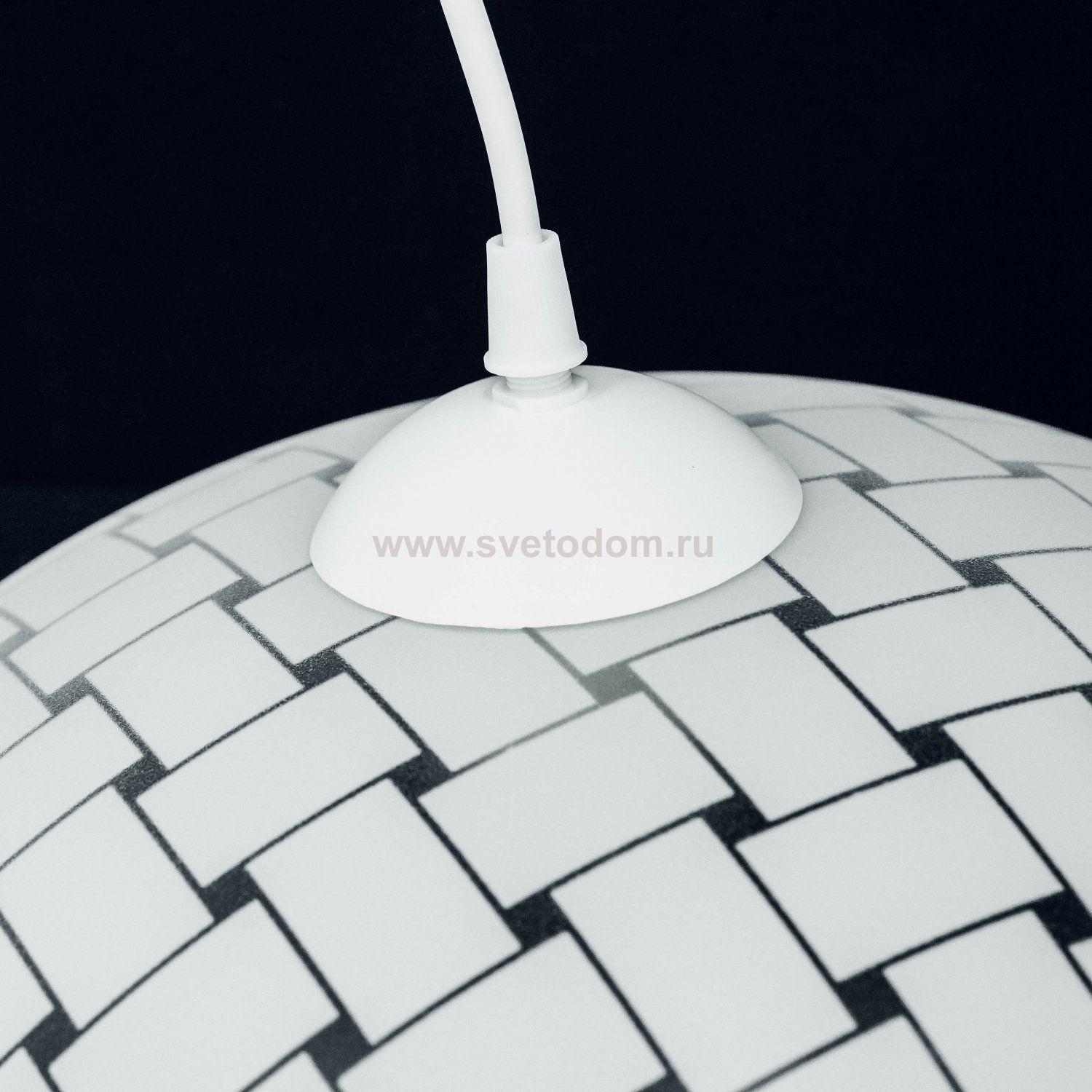 Плафон стекло с узором 360мм E27 Arte lamp A3421SP-1 Cucina