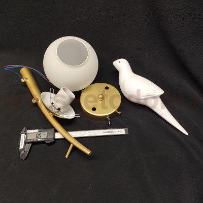 Светильник настенный Arte Lamp A3422AP-1GO ELTANIN