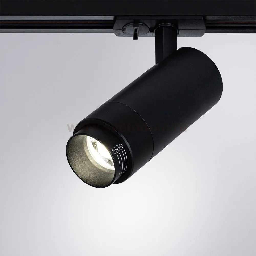 Трековый светильник Arte Lamp MERAK A3530PL-1BK