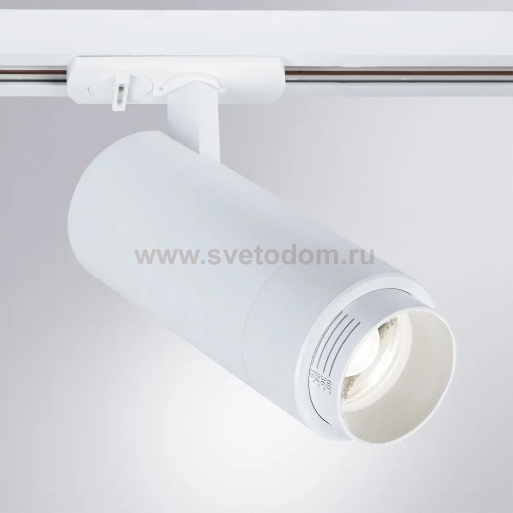 Трековый светильник однофазный Arte Lamp A3540PL-1WH MERAK