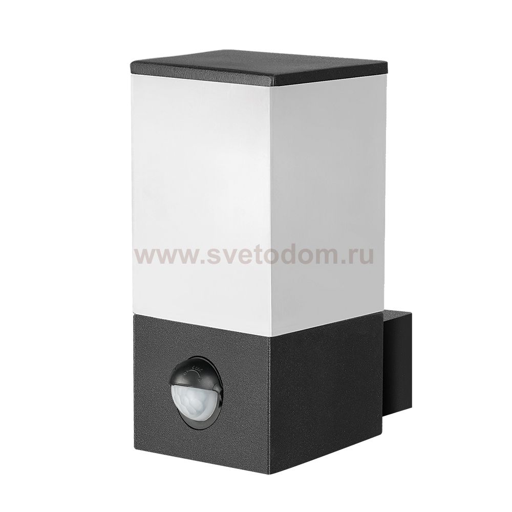 Уличный настенный светильник Arte lamp A3711AL-1BK PLATE