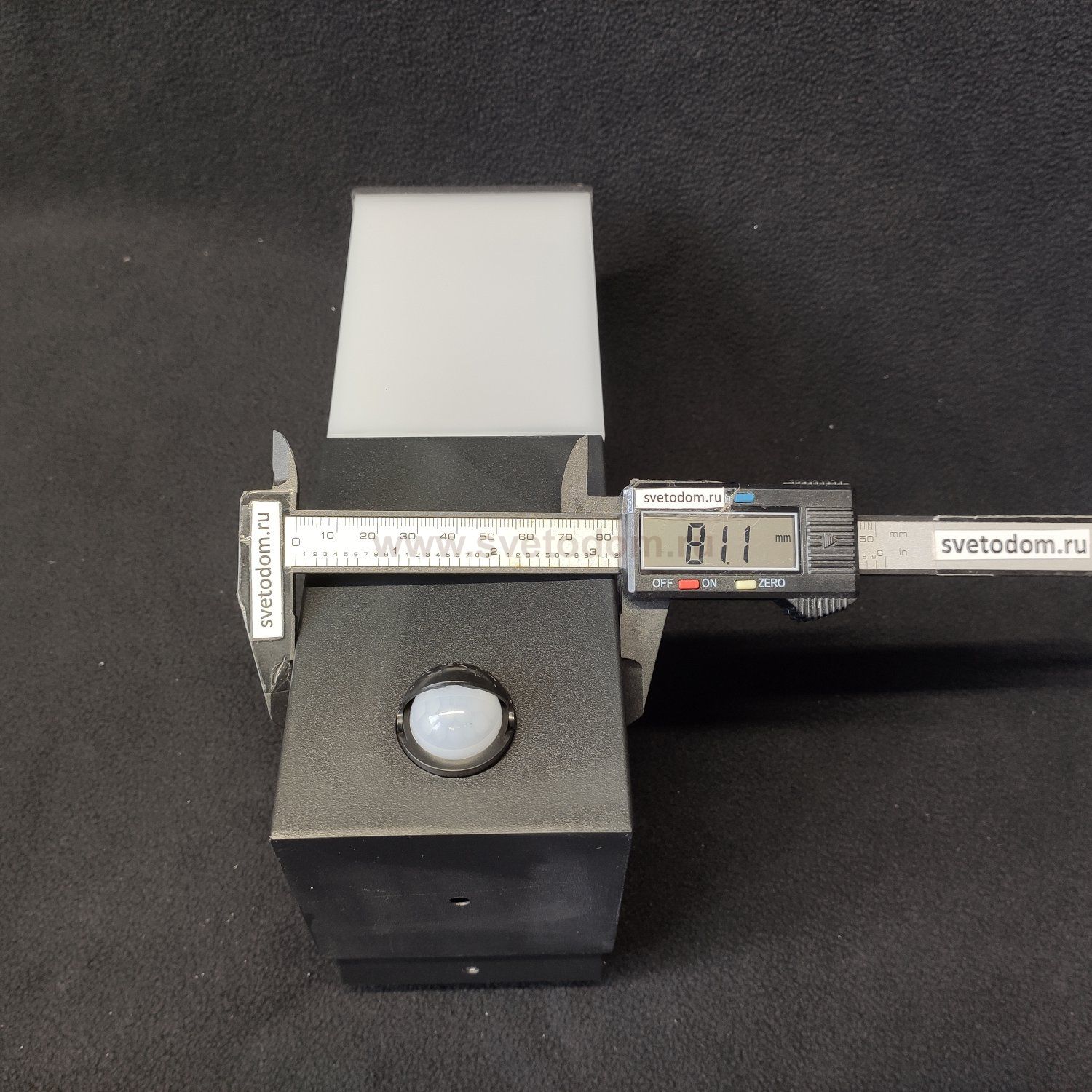 Уличный настенный светильник Arte lamp A3711AL-1BK PLATE