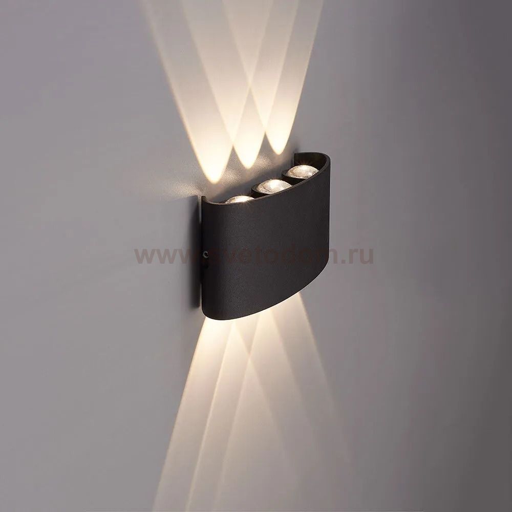 Фасадный светильник Arte Lamp BOSTO A3722AL-6BK