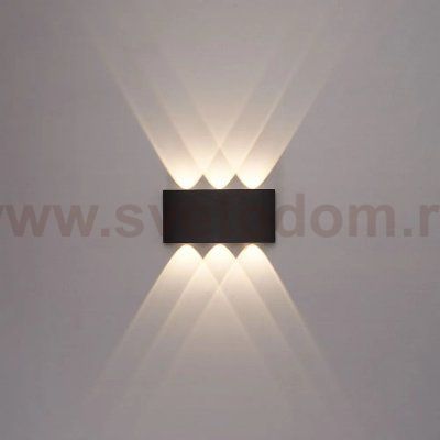 Фасадный светильник Arte Lamp BOSTO A3722AL-6BK