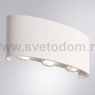 Фасадный светильник Arte Lamp BOSTO A3722AL-6WH
