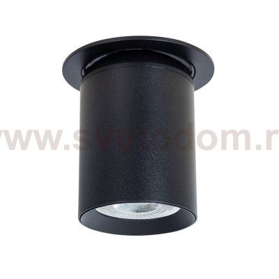 Точечный встраиваемый светильник Arte lamp A3731PL-1BK SITULA