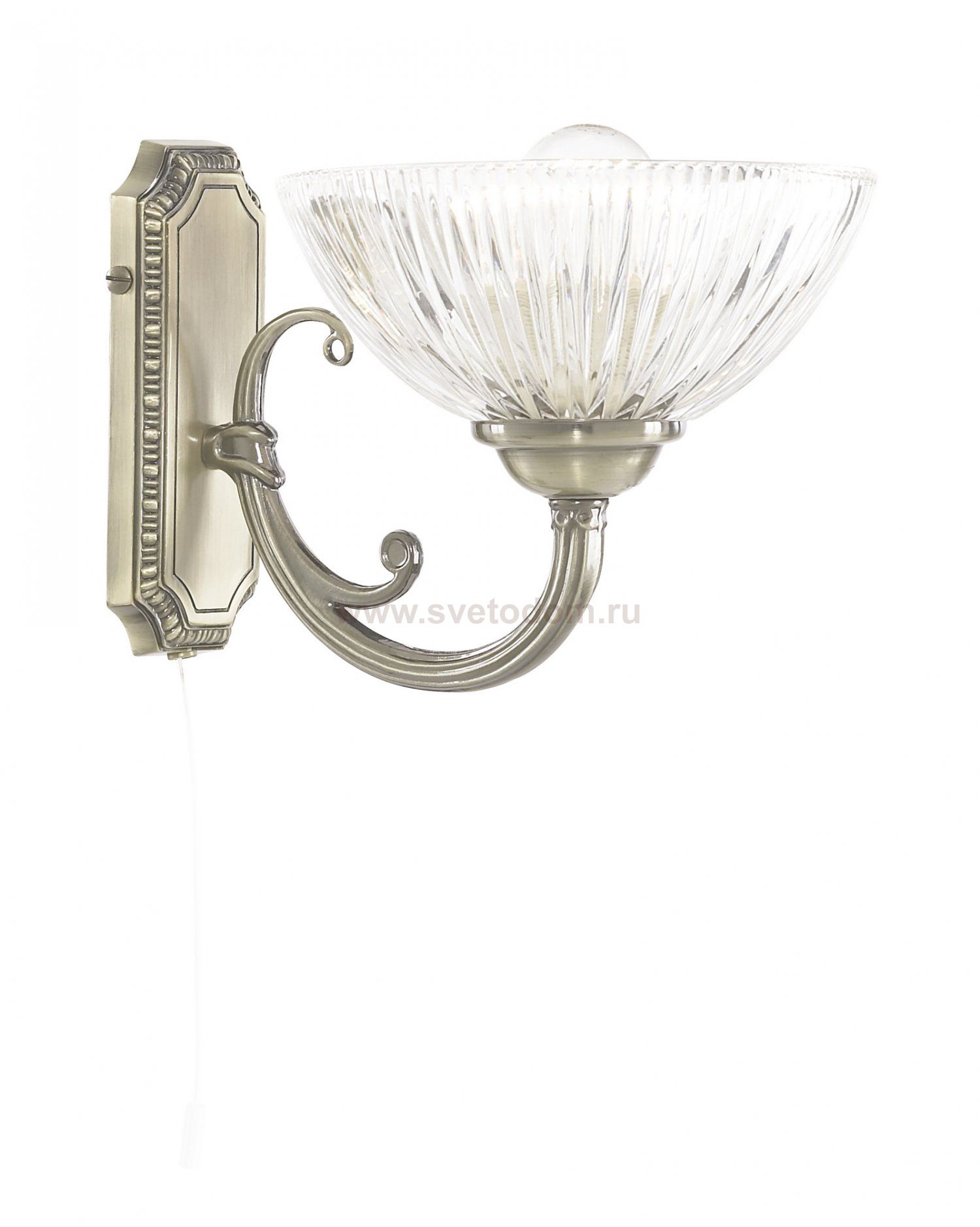 Настенный бра Arte lamp A3778AP-1AB Windsor clear