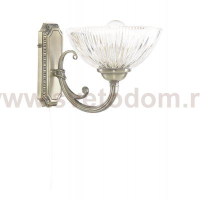 Настенный бра Arte lamp A3778AP-1AB Windsor clear