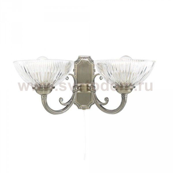 Настенный бра Arte lamp A3778AP-2AB Windsor clear