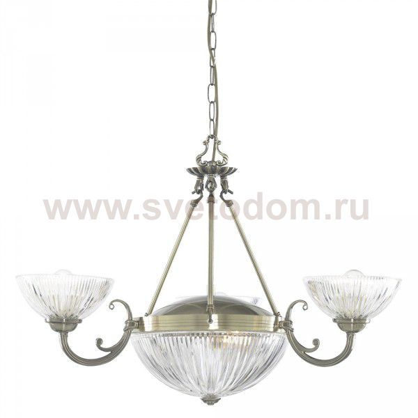 Люстра Arte lamp A3778LM-3-2AB Windsor clear