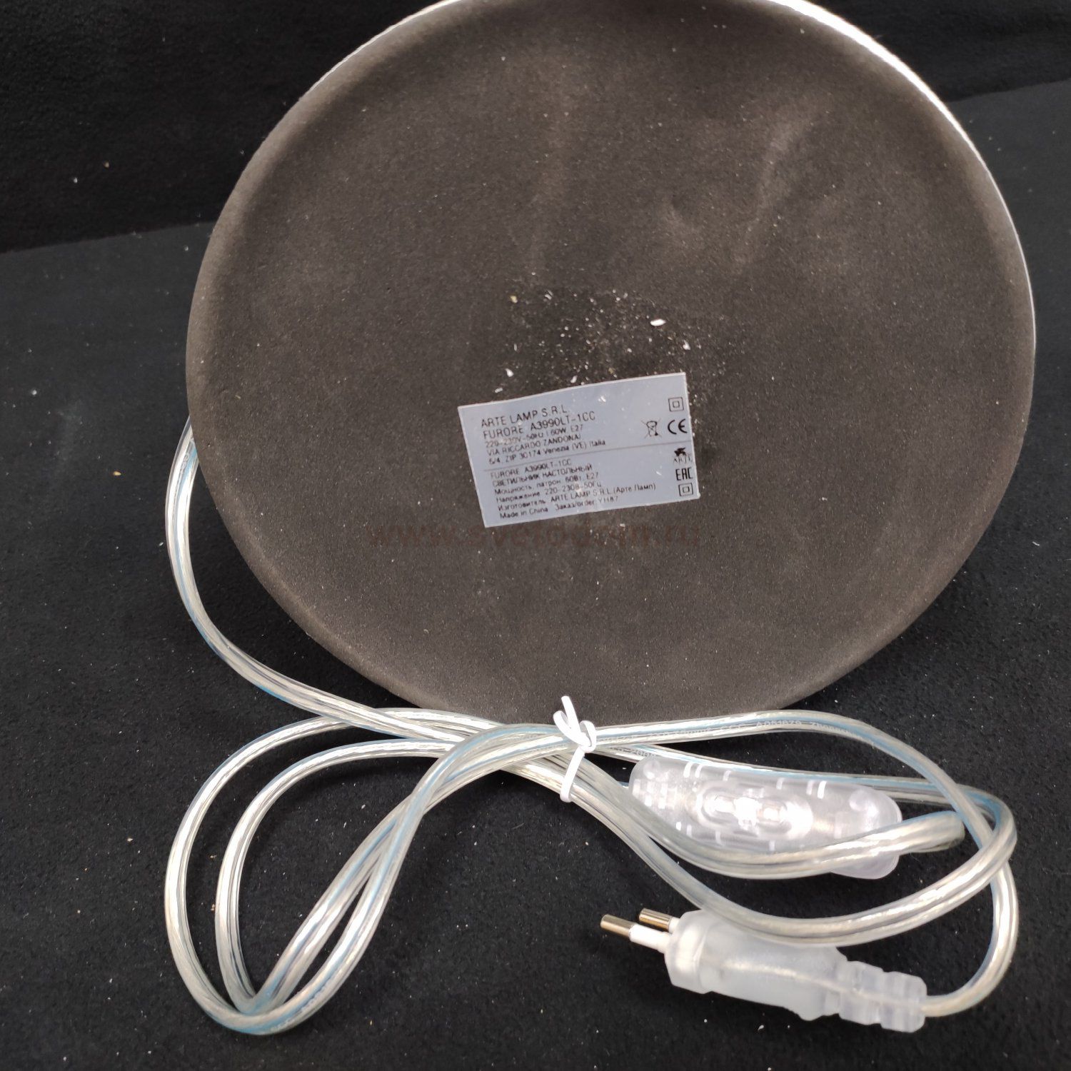 Светильник настольный Arte lamp A3990LT-1CC FURORE