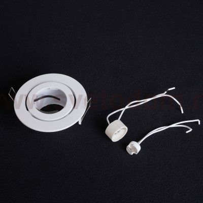 Светильник встраиваемый поворотный GU10 Arte lamp A4009PL-1WH ACCENTO