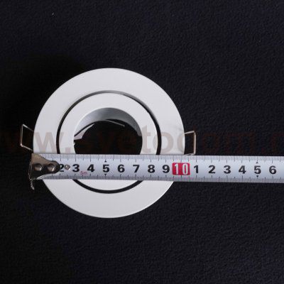 Светильник встраиваемый поворотный GU10 Arte lamp A4009PL-1WH ACCENTO