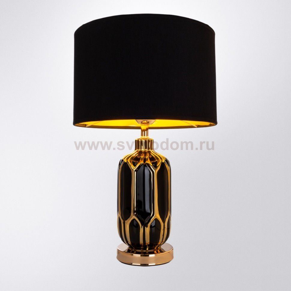 Светильник настольный Arte lamp A4016LT-1BK REVATI