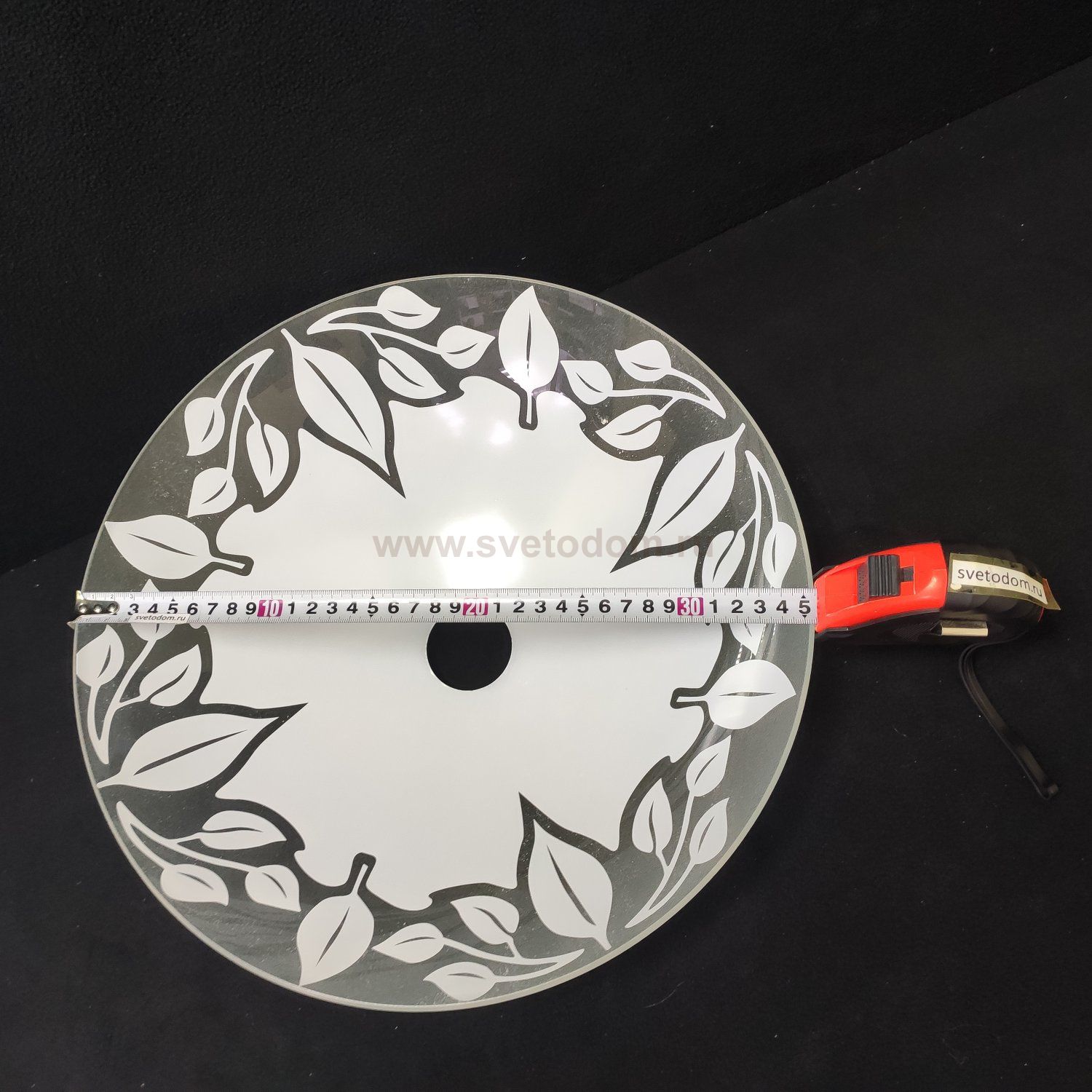 Плафон стекло матовое 360*100мм Е27 (48мм посадка) Arte lamp A4020SP-1 CUCINA