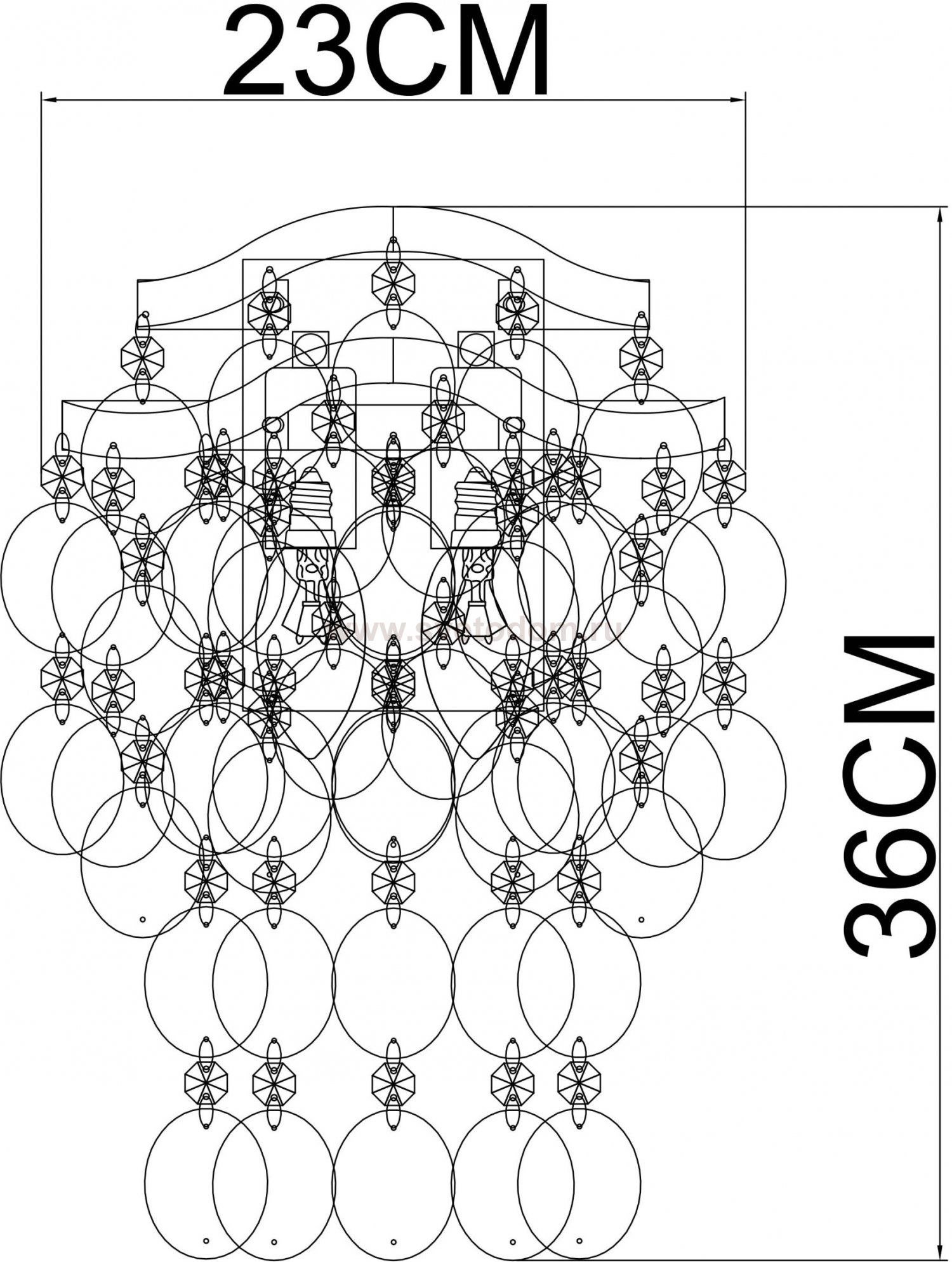Настенный светильник Arte Lamp A4065AP-2SG PIPIRIMA